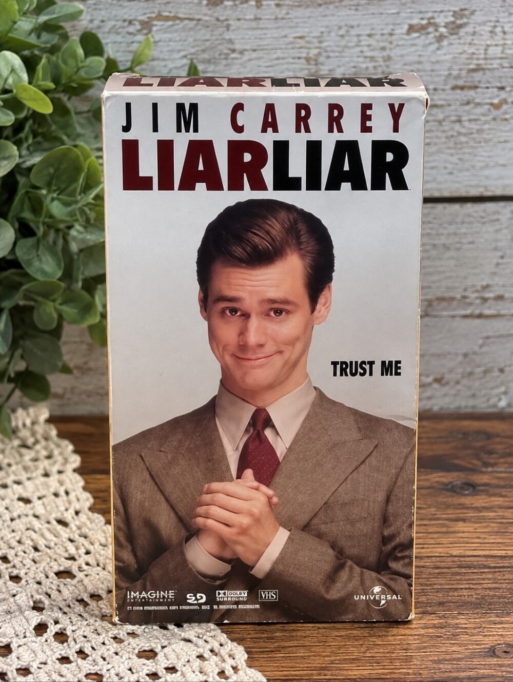 Liar Liar 1997  Comedy Drama vhs movie